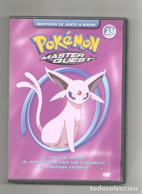Sammeln von Zeitschriften und Zeitungen: DVD: Pokemon Master Quest - Aventuras de Johto a Hoenn 23 (contiene los capitulos de 17 a 19)