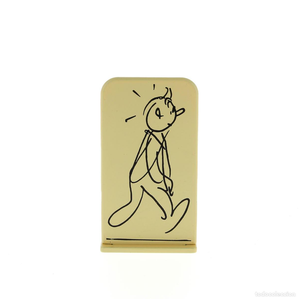 Coleccionismo de revistas y peri&oacute;dicos: Silueta metalica Tintin y arte alfa (ref. #29223) - Varios
