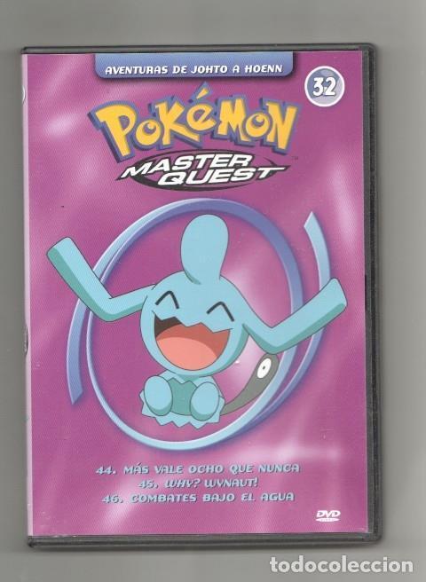 Coleccionismo de revistas y peri&oacute;dicos: DVD: Pokemon Master Quest - Aventuras de Johto a Hoenn 32 (contiene los capitulos de 44 a 46)