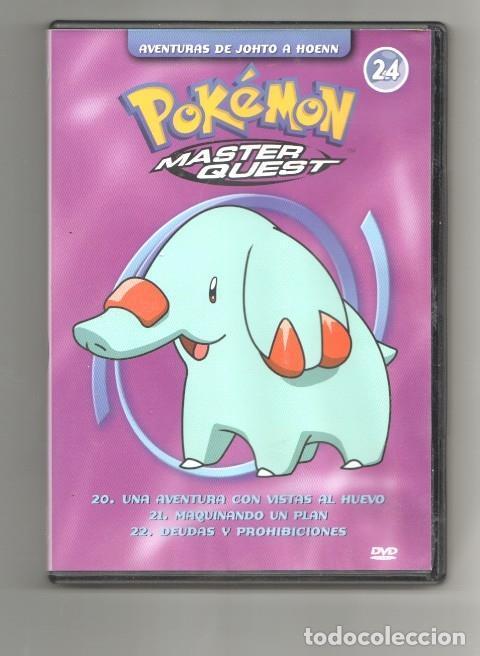 Coleccionismo de revistas y peri&oacute;dicos: DVD: Pokemon Master Quest - Aventuras de Johto a Hoenn 24 (contiene los capitulos de 20 a 22)