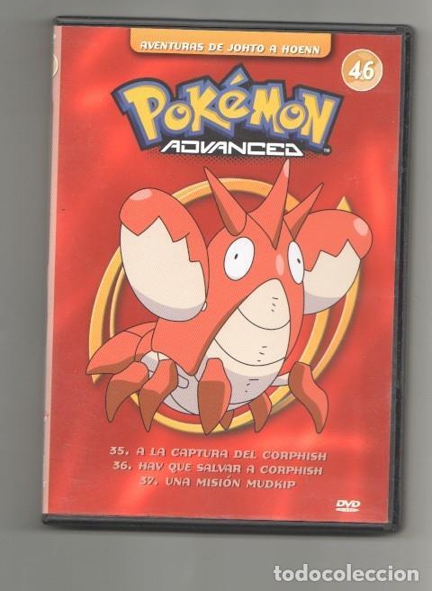 Coleccionismo de revistas y peri&oacute;dicos: DVD: Pokemon Advanced - Aventuras de Johto a Hoenn 46 (contiene los capitulos de 35 a 37)