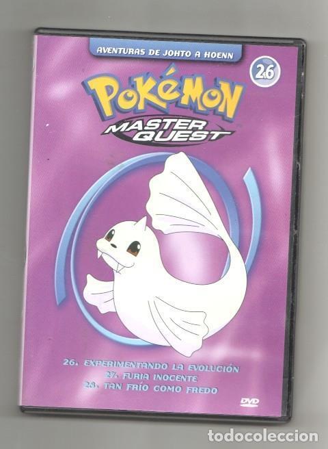 Coleccionismo de revistas y peri&oacute;dicos: DVD: Pokemon Master Quest - Aventuras de Johto a Hoenn 26 (contiene los capitulos de 26 a 28)