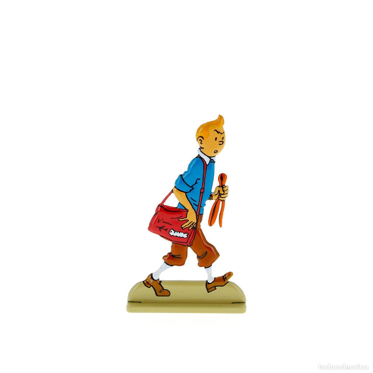 Coleccionismo de revistas y peri&oacute;dicos: Silueta metalica Tintin de Vuelo 714 para sydney (ref. #29219)