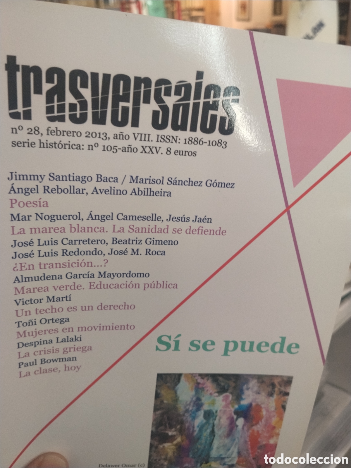 Coleccionismo de revistas y peri&oacute;dicos: Trasversales n. 28. Febrero 2013
