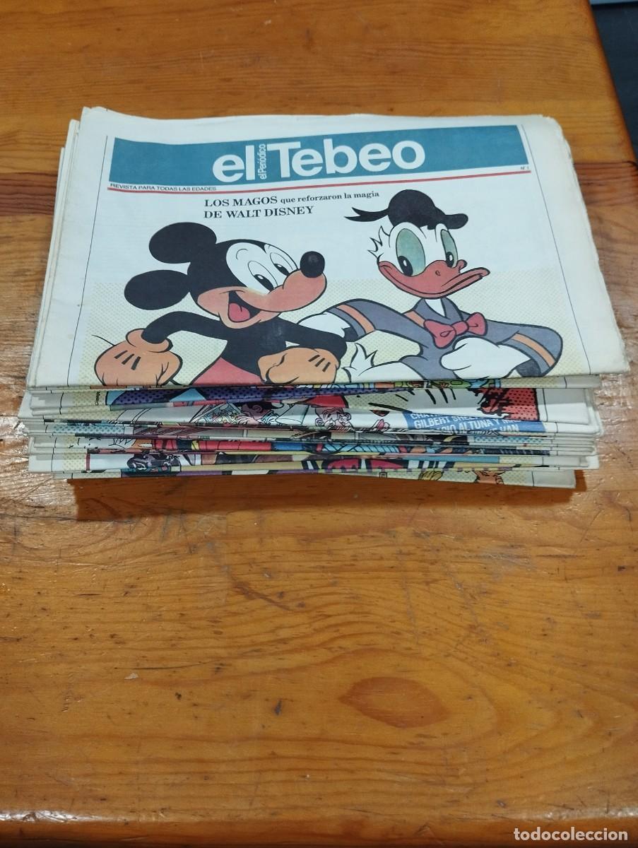 Collectionnisme de Revues et Journaux: EL TEBEO DE EL PERI&Oacute;DICO CON 36 NUMEROS (DE UN TOTAL DE 39).