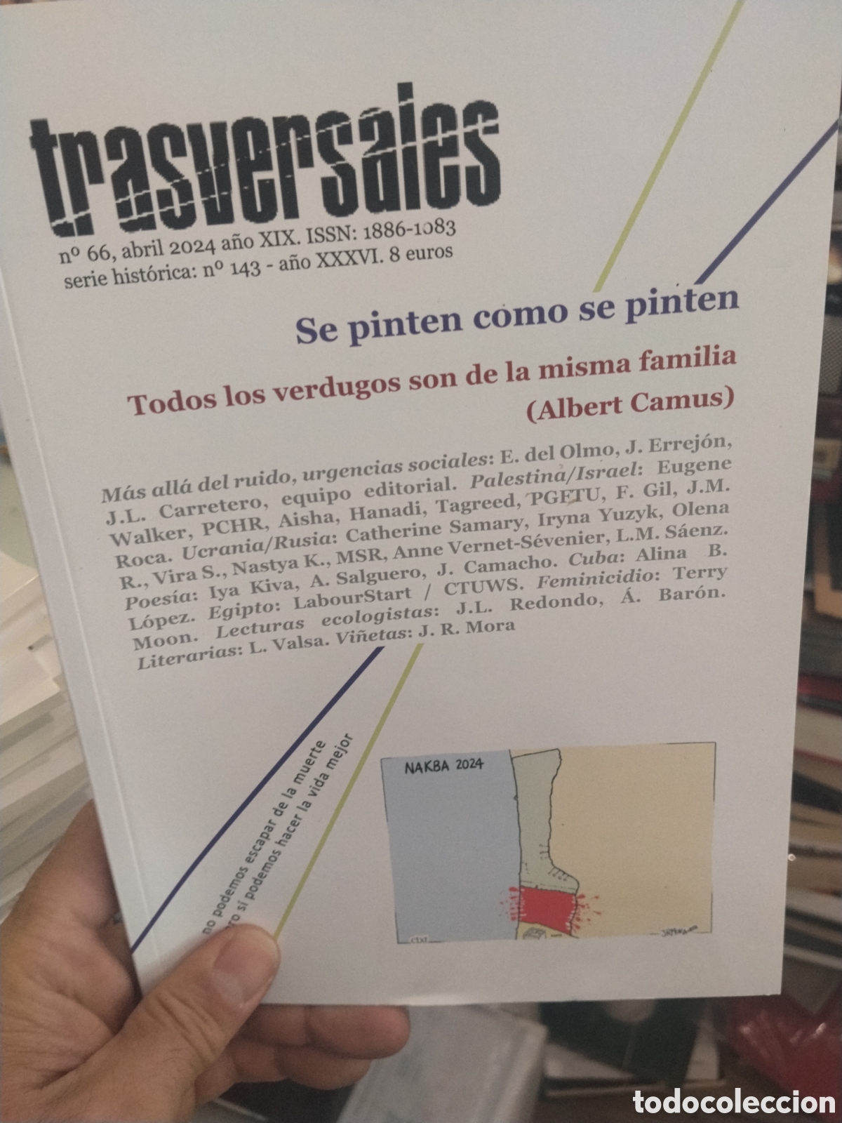 Collezionismo di Riviste e Giornali: Trasversales n. 66. Abril 2024