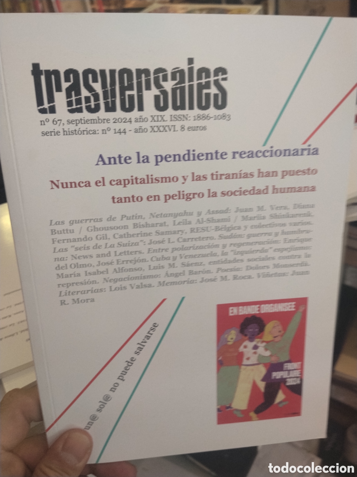 Collezionismo di Riviste e Giornali: Trasversales n. 67. Septiembre 2024