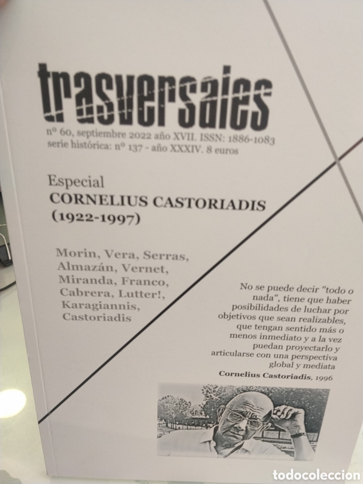 Collezionismo di Riviste e Giornali: Transversales n. 60. Septiembre 2022