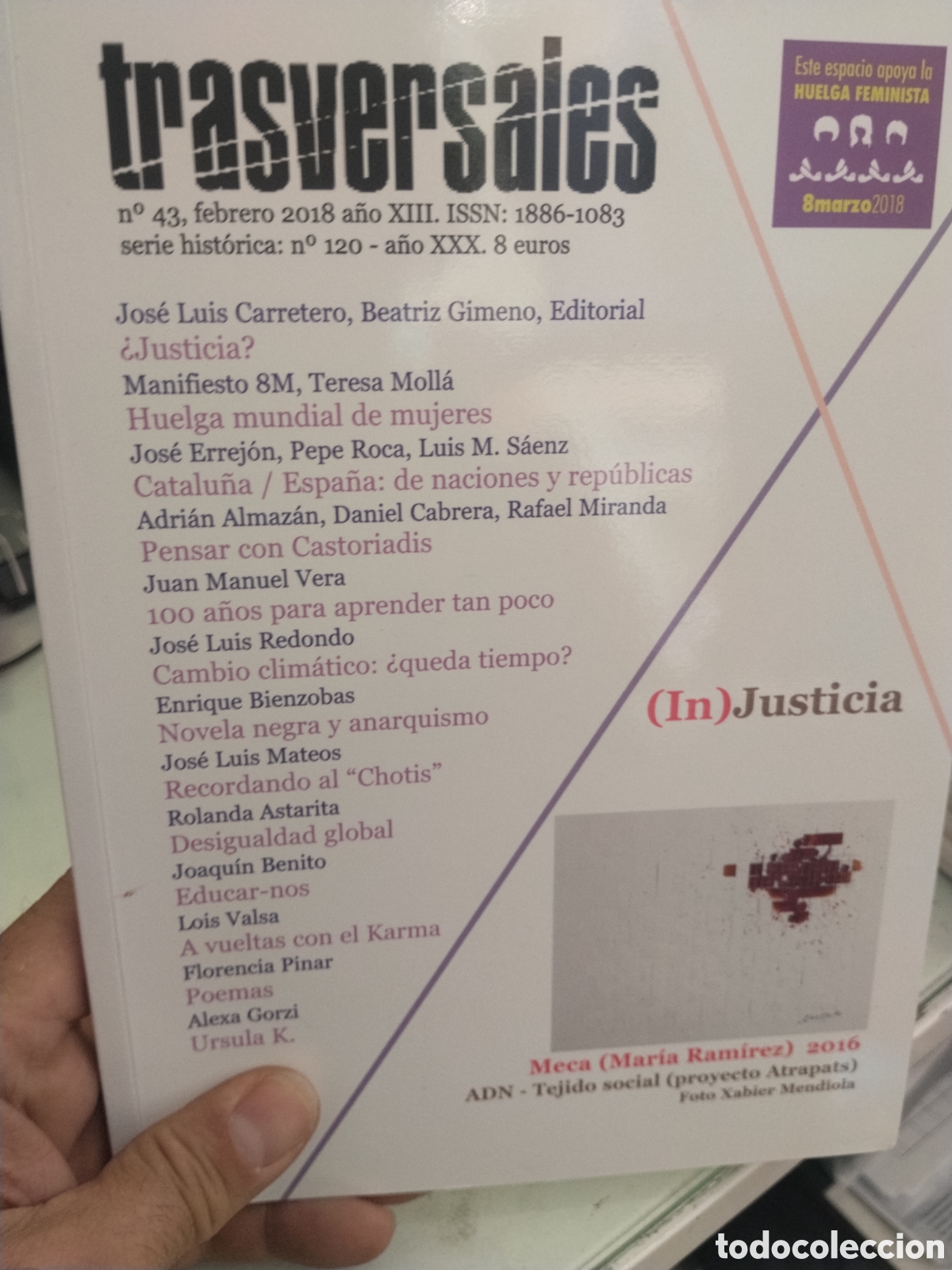 Collezionismo di Riviste e Giornali: Trasversales n. 43. Febrero 2018