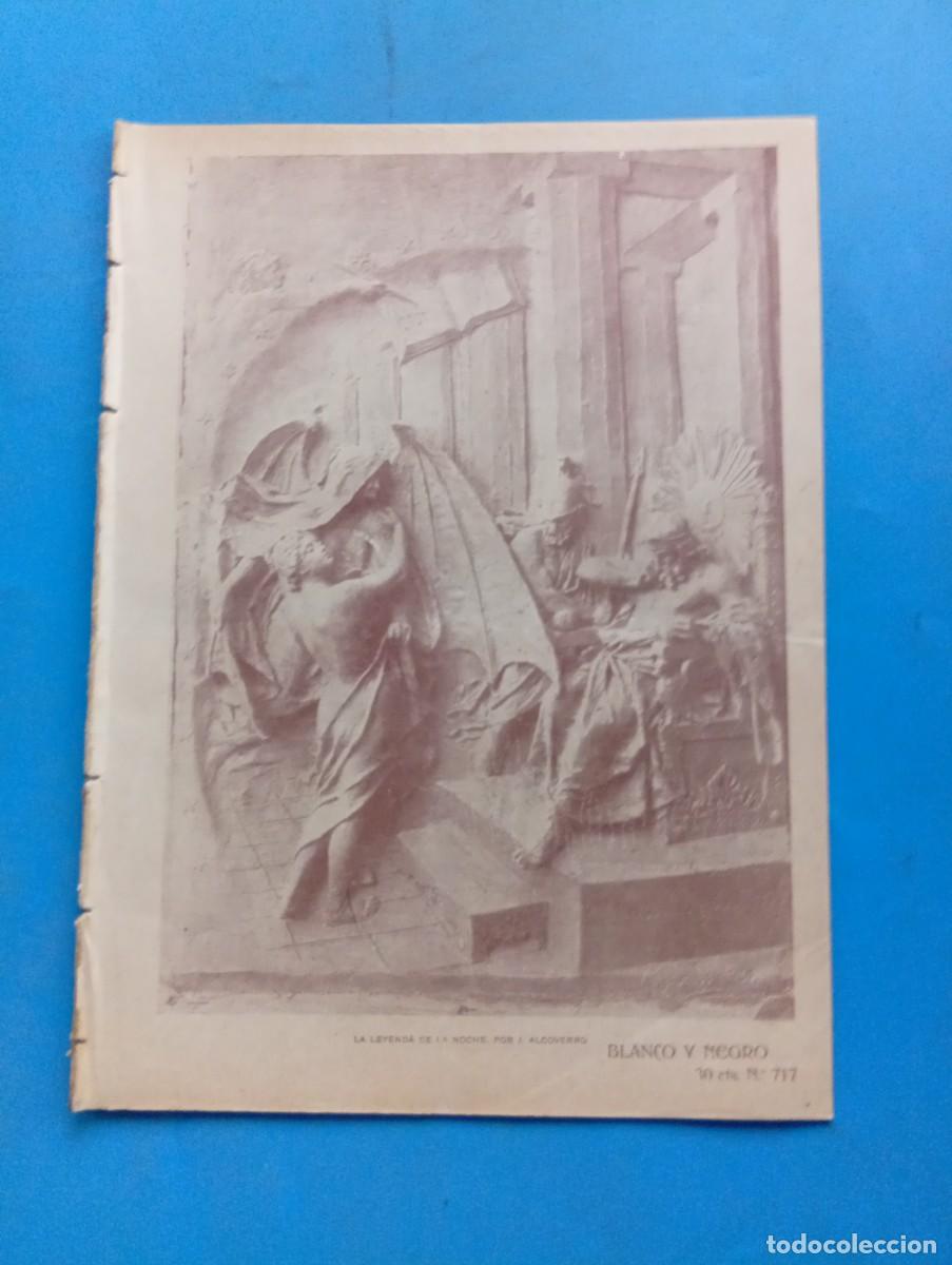 Coleccionismo de revistas y peri&oacute;dicos: BLANCO Y NEGRO. N&ordm; 717. A&Ntilde;O 1905. LAS ERMITAS DE C&Oacute;RDOBA. EL MAESTRO AMIGO, VERDI. LAS ESPA&Ntilde;O.. LEER