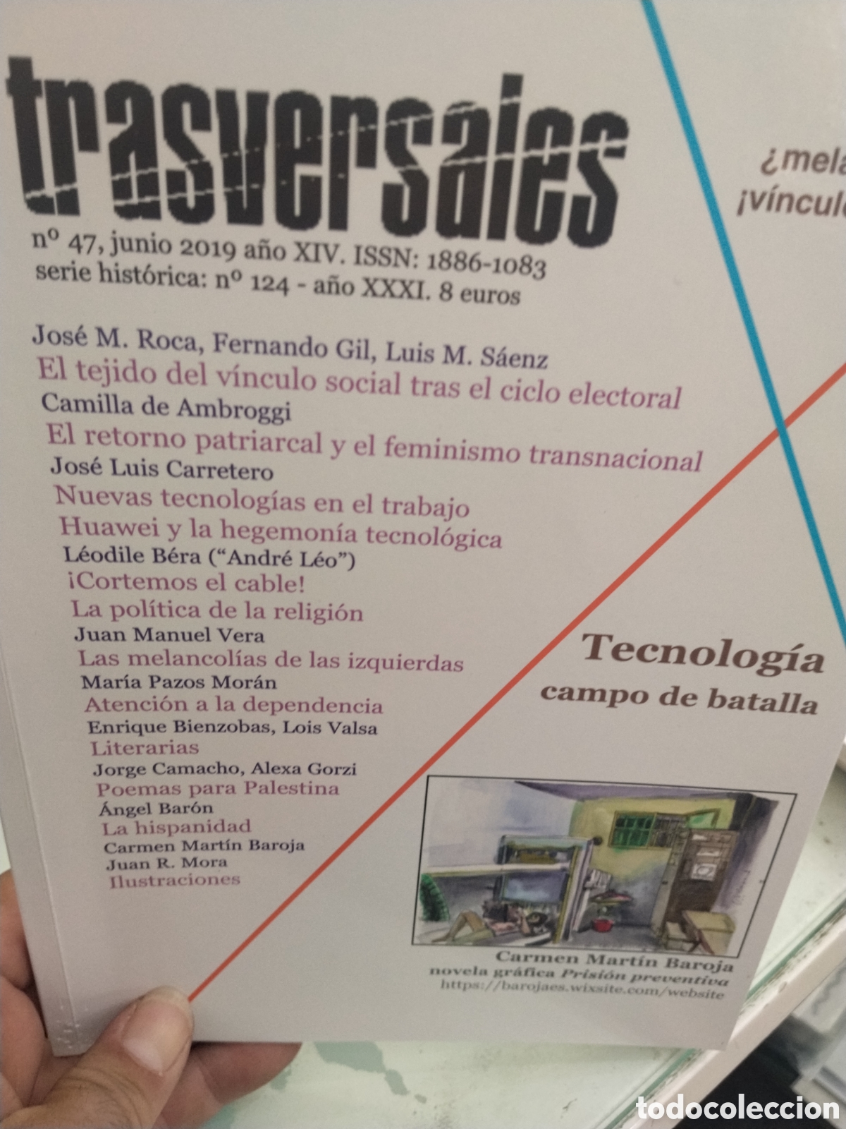 Collectionnisme de Revues et Journaux: Trasversales n. 47. Junio 2019