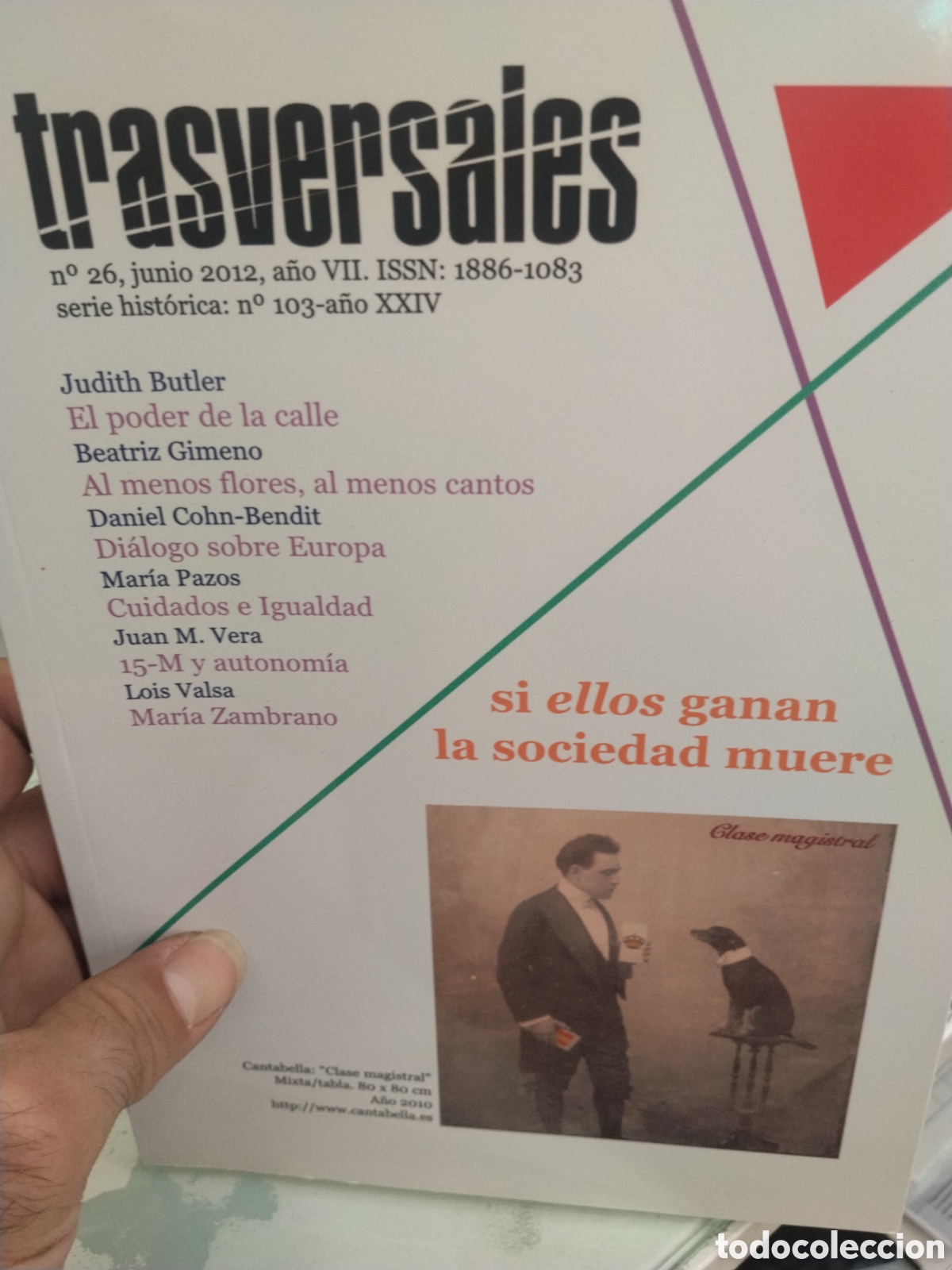 Collectionnisme de Revues et Journaux: Trasversales n. 26. Junio 2012