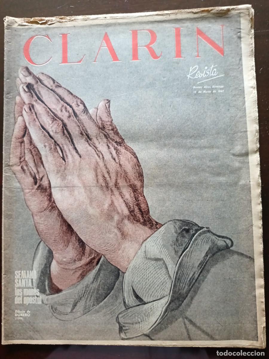Coleccionismo de revistas y peri&oacute;dicos: CLAR&Iacute;N- 19-MARZO-1967