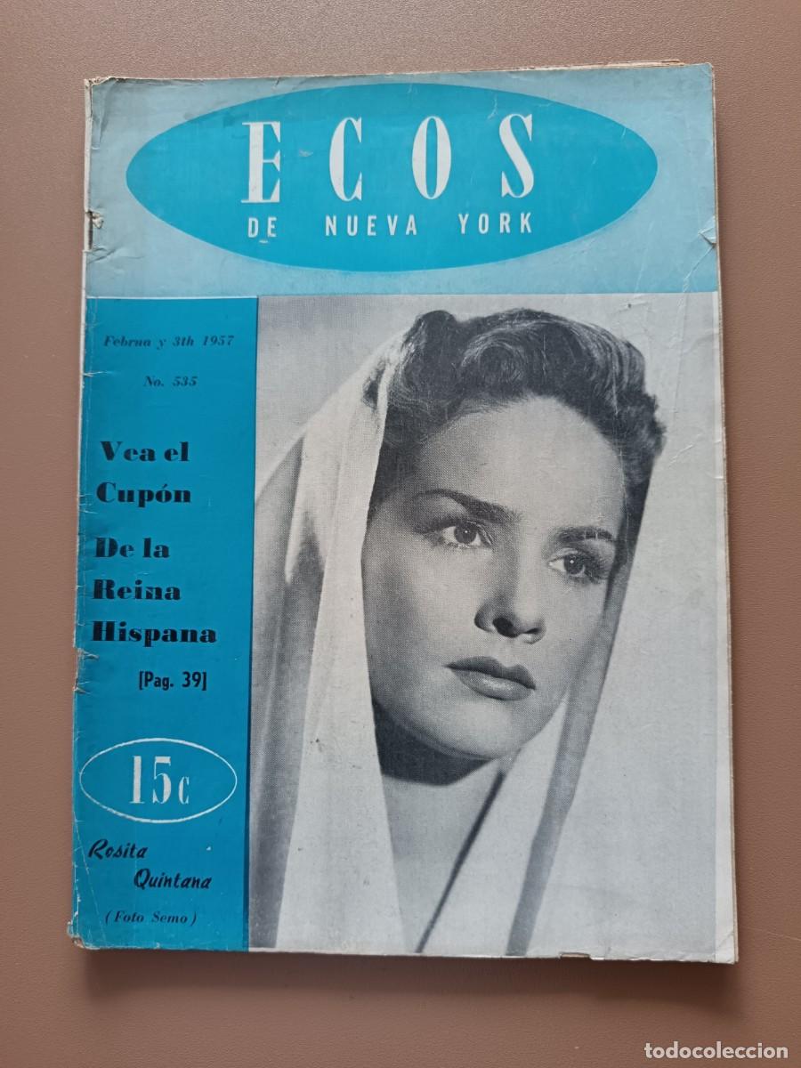 Collectionnisme de Revues et Journaux: ECOS DE NUEVA YORK- 535 - 1957