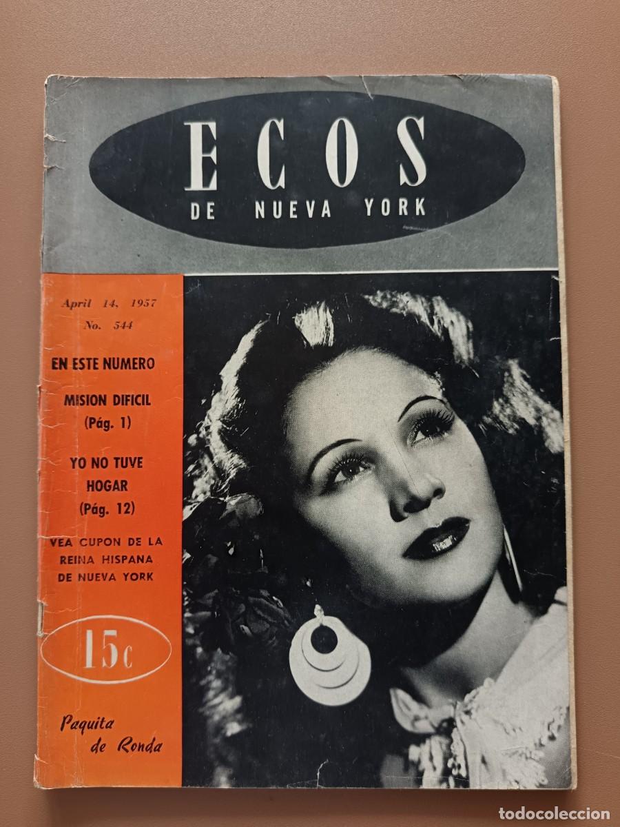 Collectionnisme de Revues et Journaux: ECOS DE NUEVA YORK- 544 - 1957