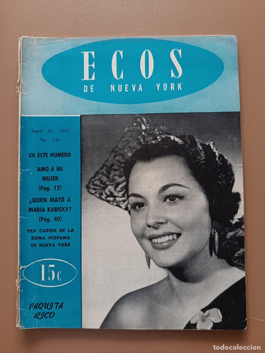 Collectionnisme de Revues et Journaux: ECOS DE NUEVA YORK- 545 - 1957