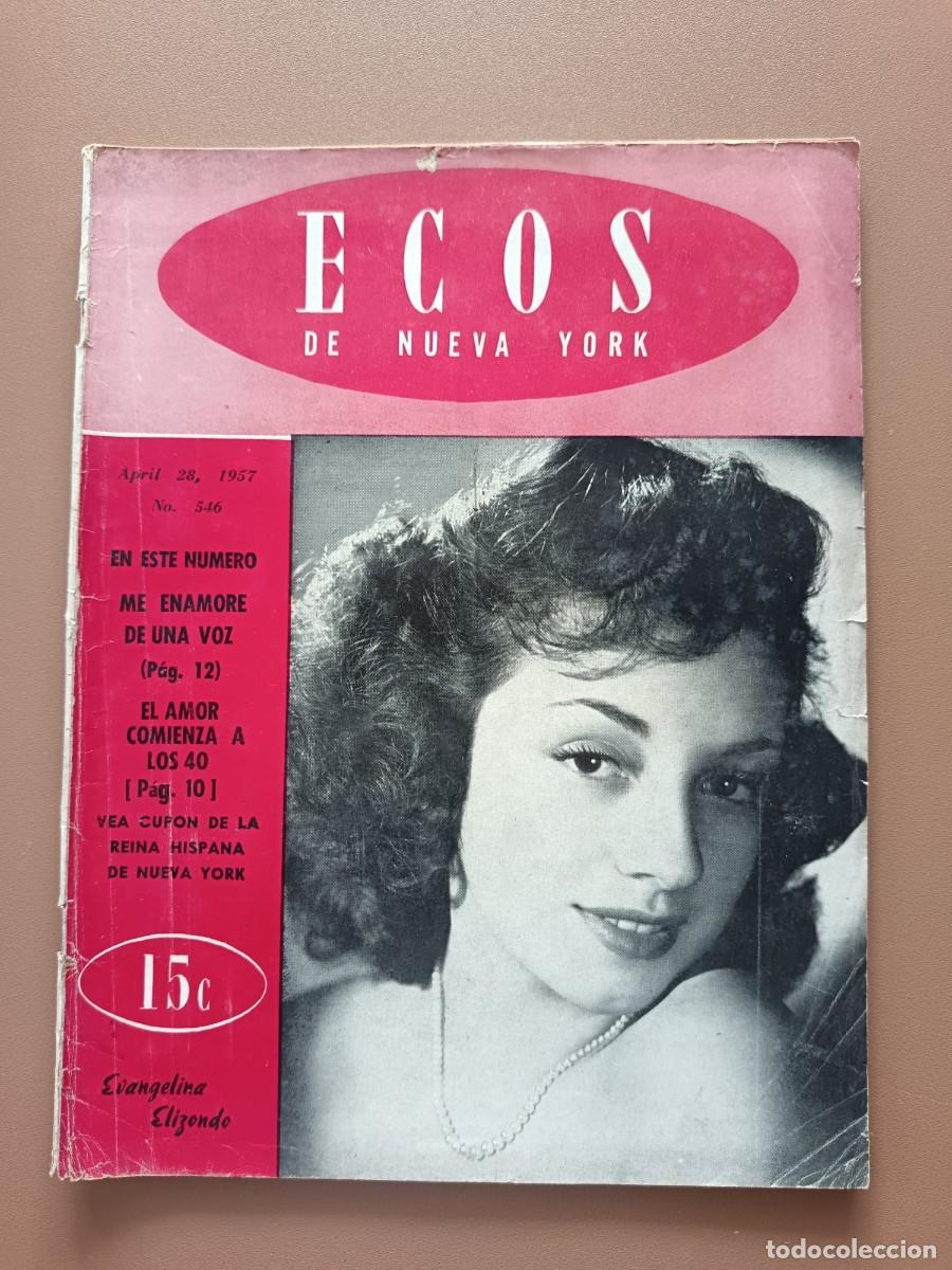 Collectionnisme de Revues et Journaux: ECOS DE NUEVA YORK- 546 - 1957