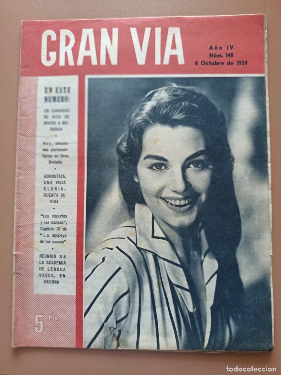 Coleccionismo de revistas y peri&oacute;dicos: GRAN V&Iacute;A- 148 - 1959