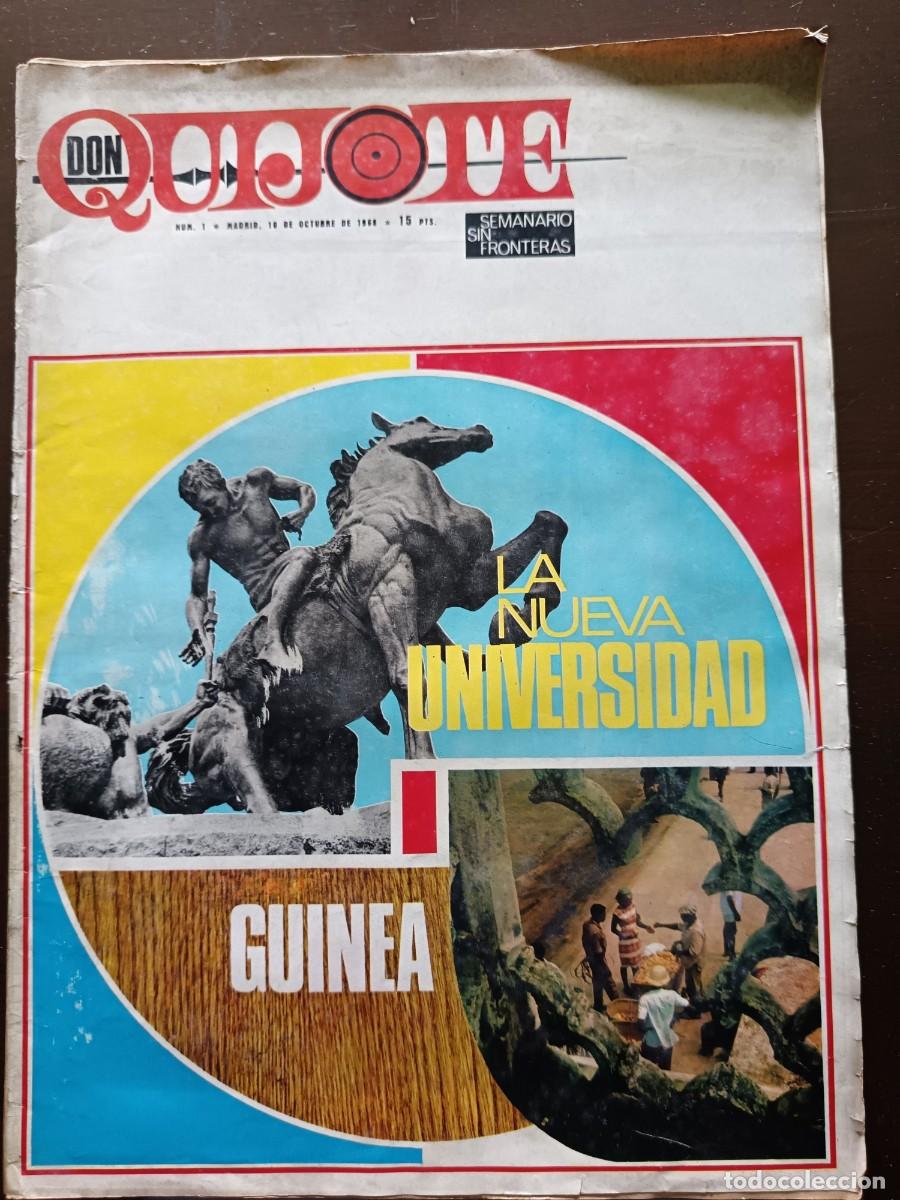 Coleccionismo de revistas y peri&oacute;dicos: DON QUIJOTE DE LA MANCHA-1- 1968