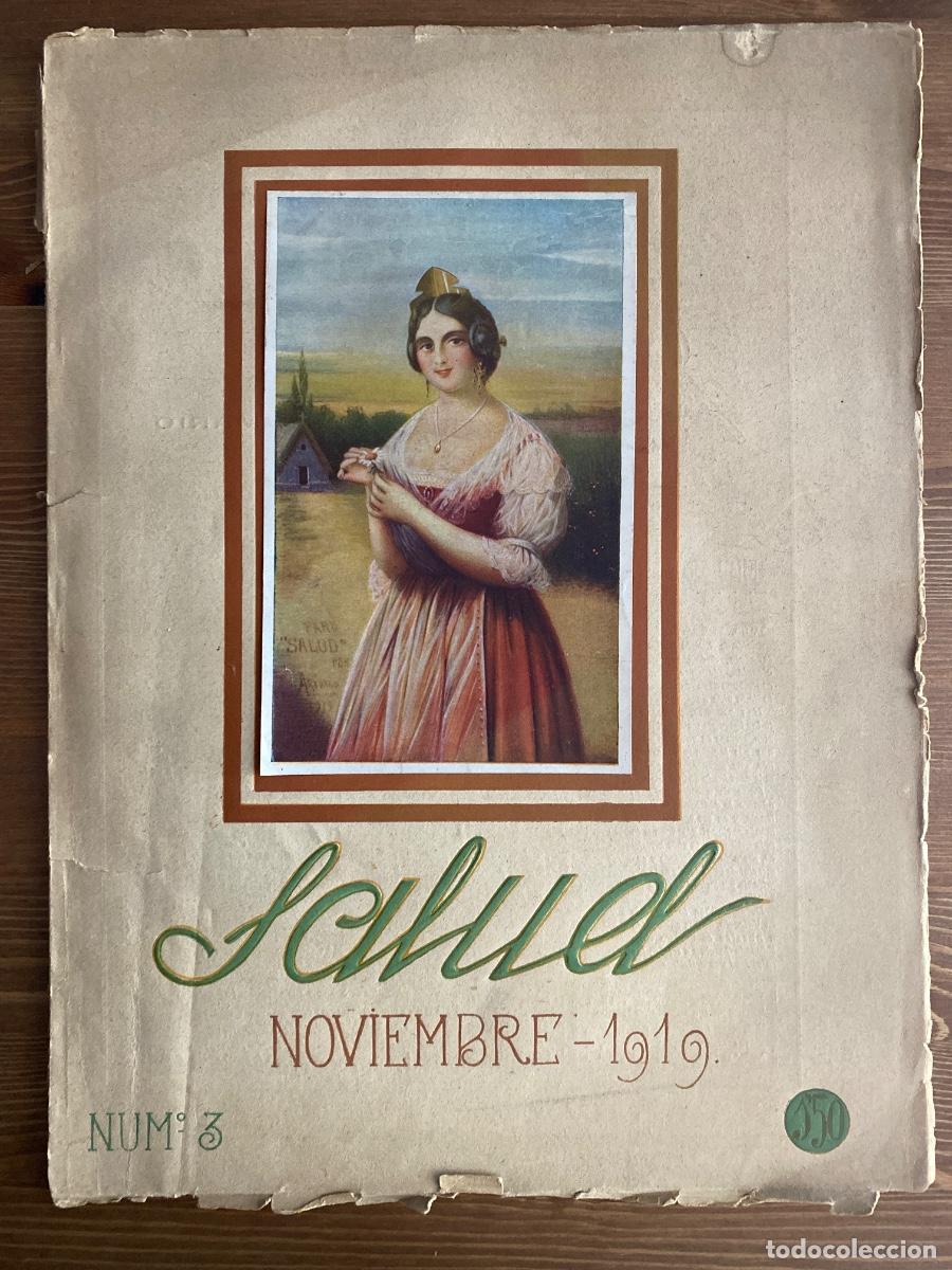 Coleccionismo de revistas y peri&oacute;dicos: Salud. Revista mensual ilustrada, n&ordm; 3, noviembre de 1919 . Valencia medica gabinete de electricidad