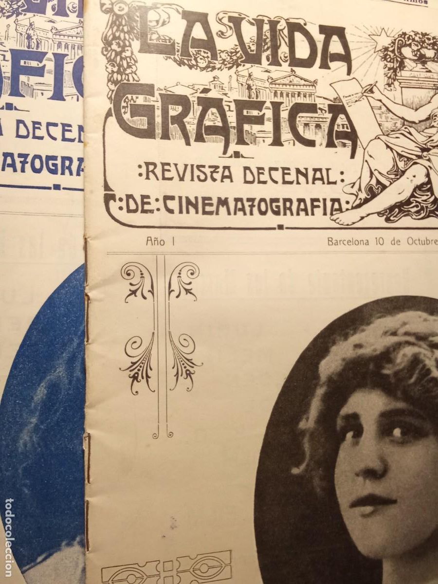 Coleccionismo de revistas y peri&oacute;dicos: La vida gr&aacute;fica.Barcelona 1913.