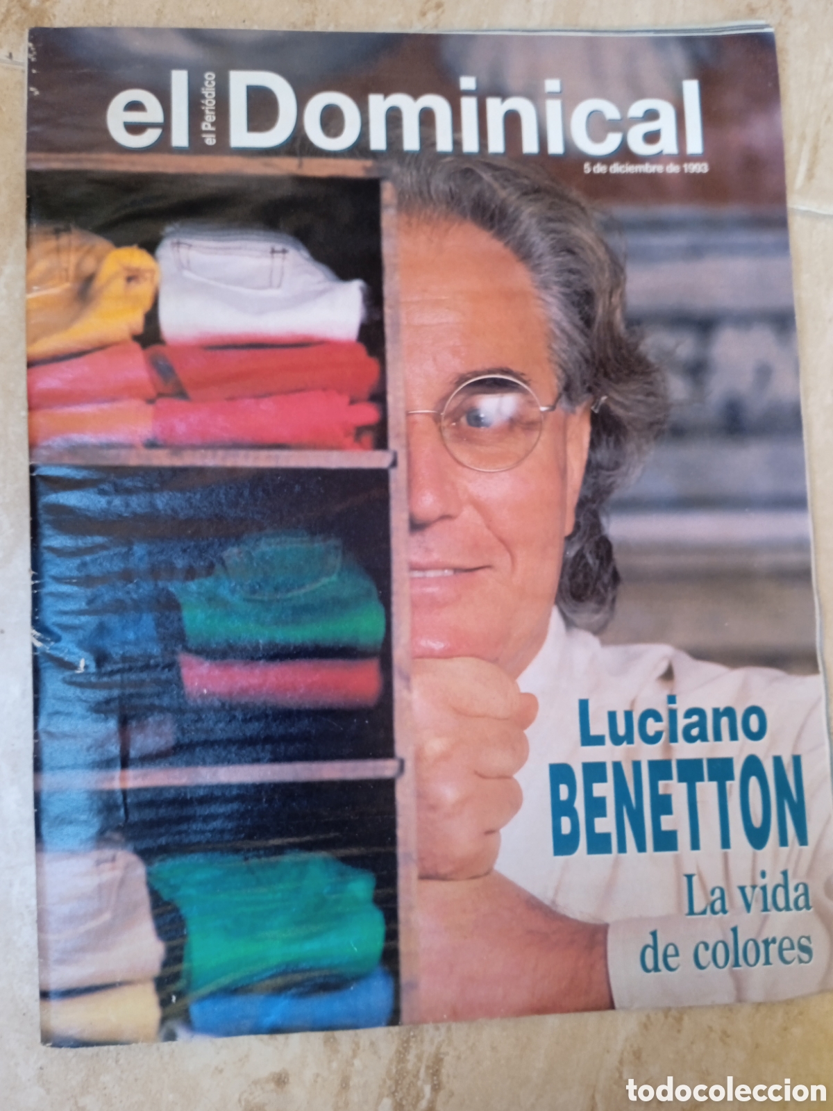 Coleccionismo de revistas y peri&oacute;dicos: El Dominical: Luciano Benetton Gaud&iacute; El Canal y Los Tiles Stalingrado