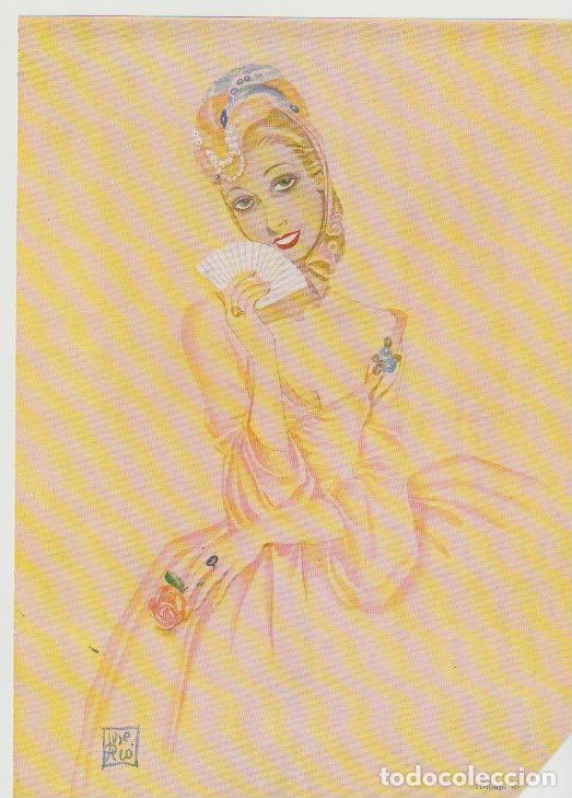 Coleccionismo de revistas y peri&oacute;dicos: [ Dama con abanico]/ ilustracion de Pic&oacute; - 1930