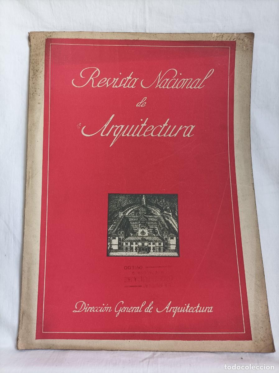 Collezionismo di Riviste e Giornali: REVISTA NACIONAL DE ARQUITECTURA. Religiosa. 1949