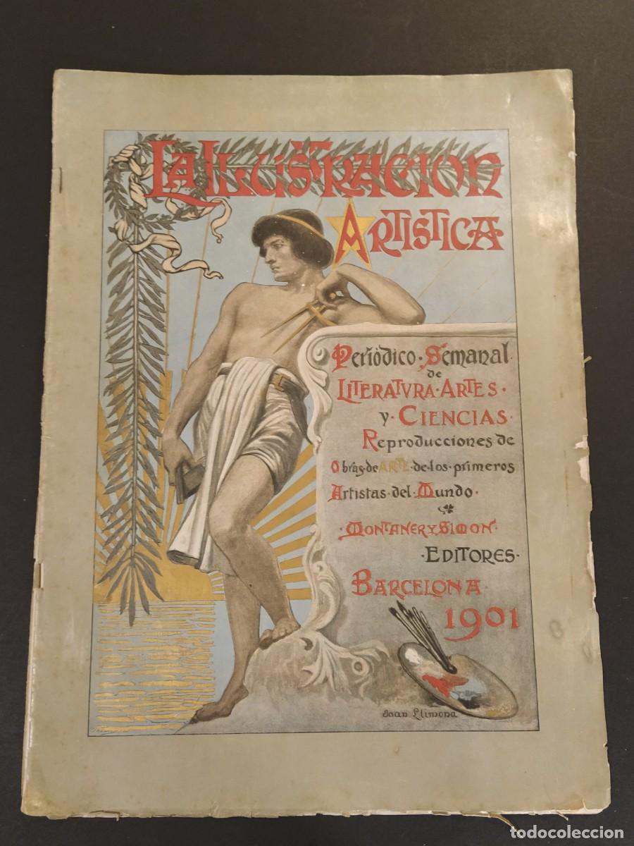 Coleccionismo de revistas y peri&oacute;dicos: LA ILUSTRACION ARTISTICA - A&Ntilde;O 1901 - REVISTA ANTIGUA ORIGINAL -VER FOTOS-(V-28.438)