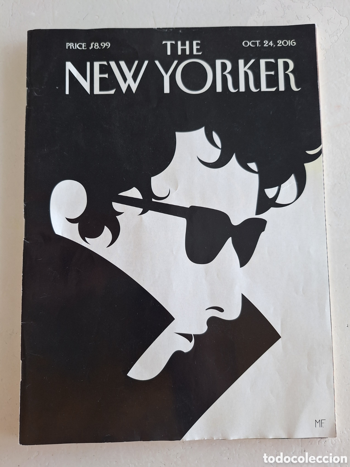 Coleccionismo de revistas y peri&oacute;dicos: Magazine The New Yorker. Bob Dylan