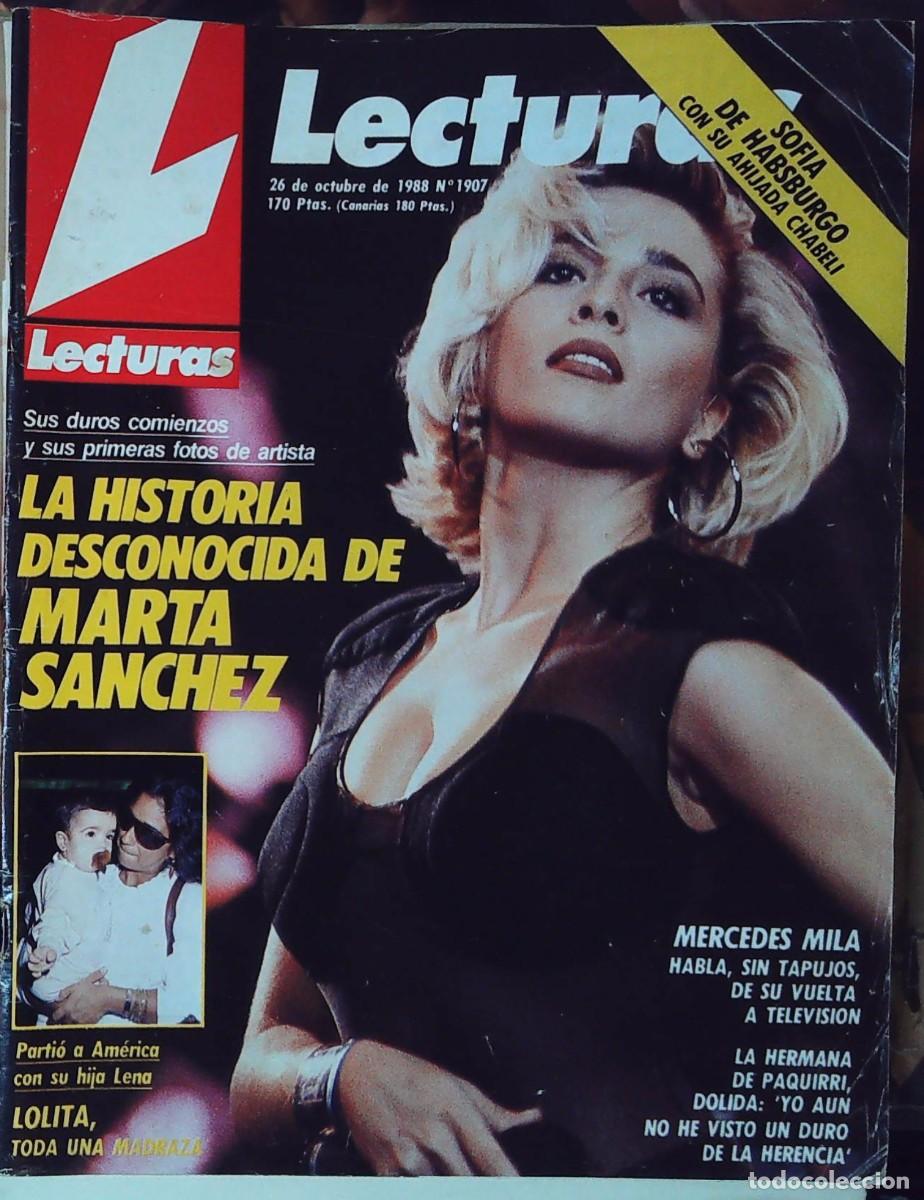 Coleccionismo de revistas y peri&oacute;dicos: recorte portada marta sanchez ole ole