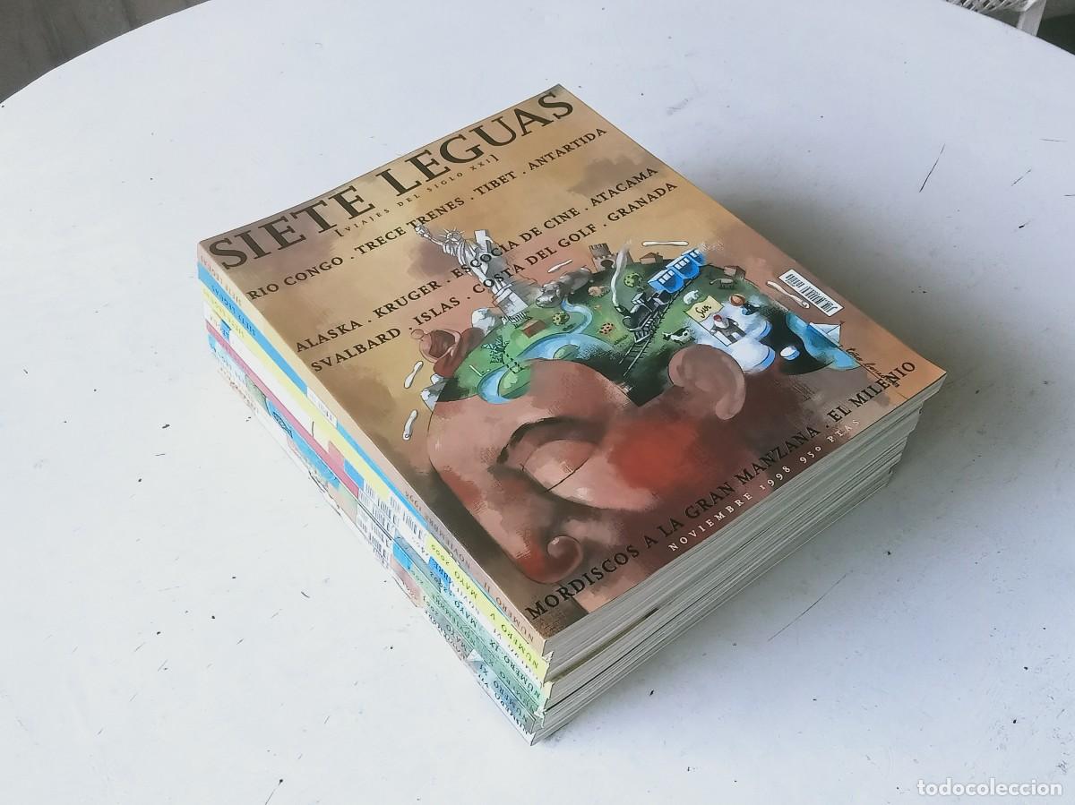 Collectionnisme de Revues et Journaux: Lote de 8 ejemplares de la revista Siete Leguas