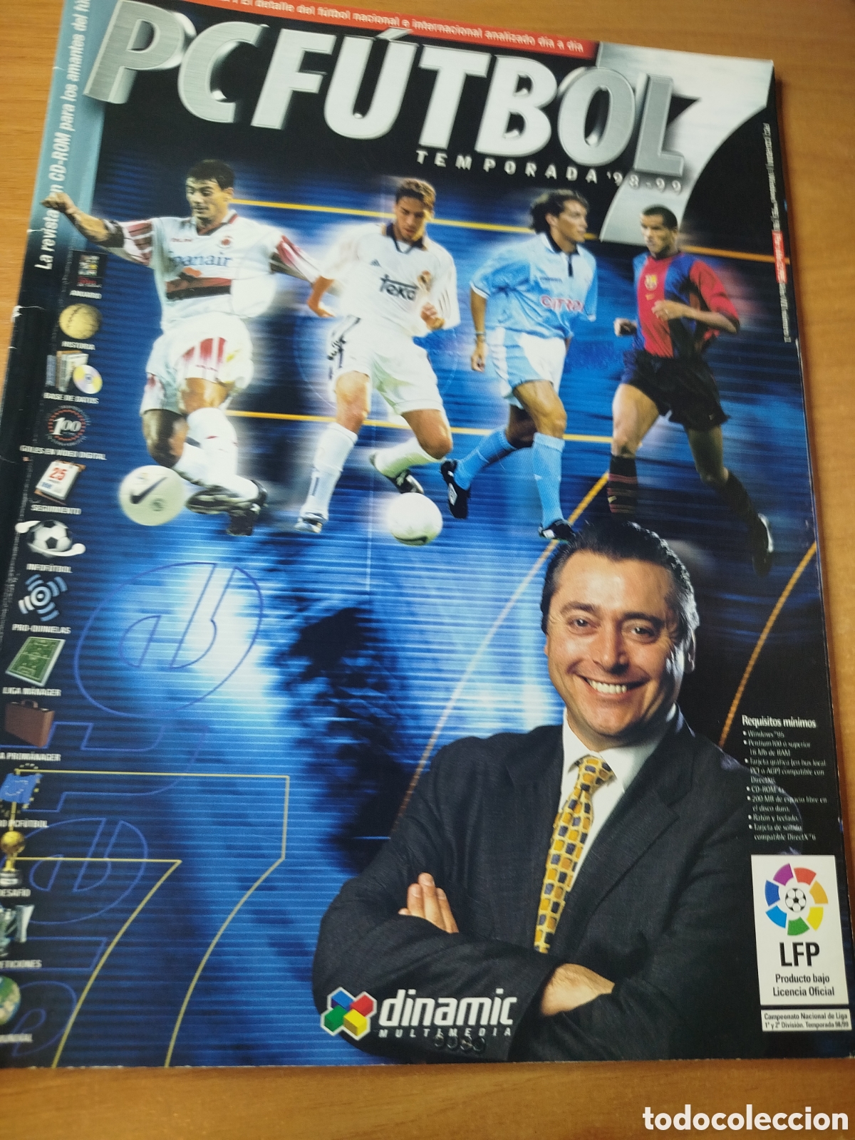 Collectionnisme de Revues et Journaux: PC f&uacute;tbol temporada 98-99. Solo revista