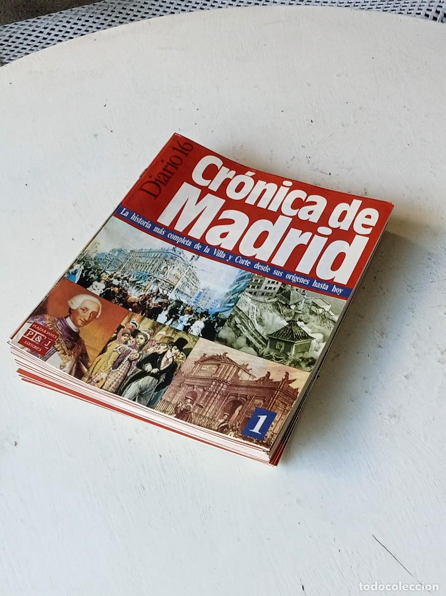 Sammeln von Zeitschriften und Zeitungen: 40 fasc&iacute;culos de Cr&oacute;nica de Madrid Diario 16 / Diario16 1991