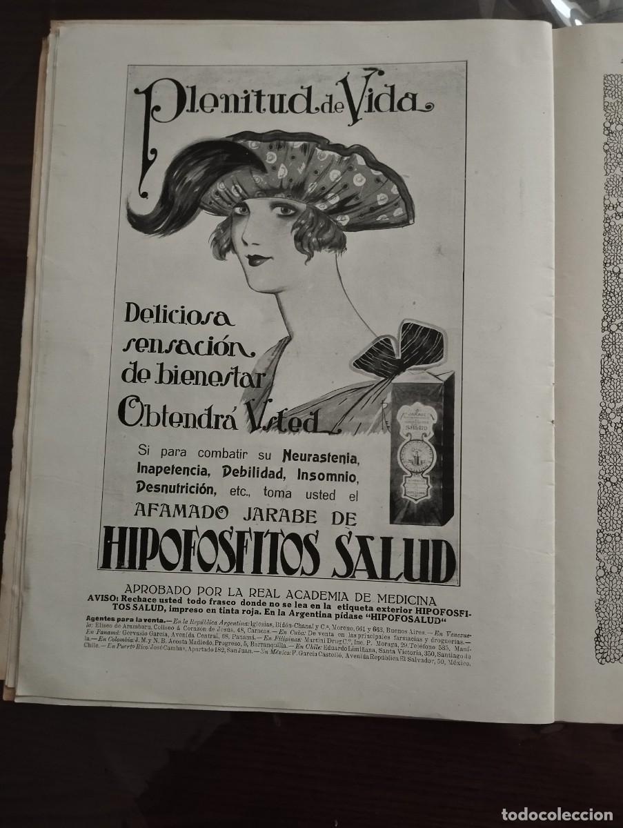 Coleccionismo de revistas y peri&oacute;dicos: HOJA NUEVO MUNDO 20 AGOSTO 1920, PUBLICIDAD HIPOFOSFITOS