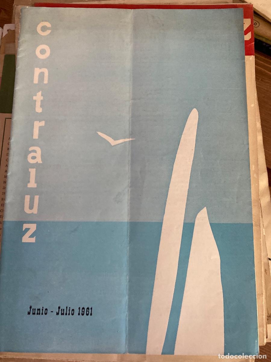 Coleccionismo de revistas y peri&oacute;dicos: REVISTA LITERARIA CONTRALUZ N&ordm; 6 JUNIO-JULIO 1961 AGRUPACION ESCRITORAS ESPA&Ntilde;OLAS.