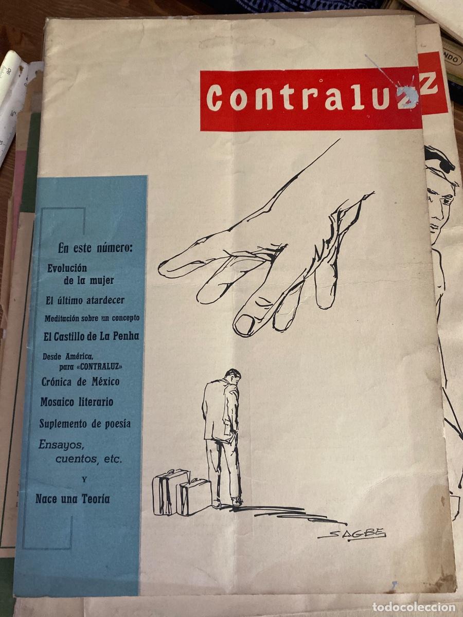 Coleccionismo de revistas y peri&oacute;dicos: REVISTA LITERARIA CONTRALUZ N&ordm; 29 MARZO 1964 MURCIA AGRUPACION ESCRITORAS ESPA&Ntilde;OLAS.
