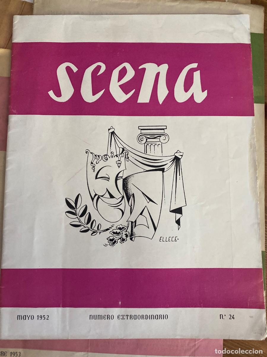 Coleccionismo de revistas y peri&oacute;dicos: SCENA. BOLET&Iacute;N DE FOMENTO DEL ESPECT&Aacute;CULO SELECTO Y DEL TEATRO ASOCIACI&Oacute;N. N&ordm; 24,MAYO 1952.