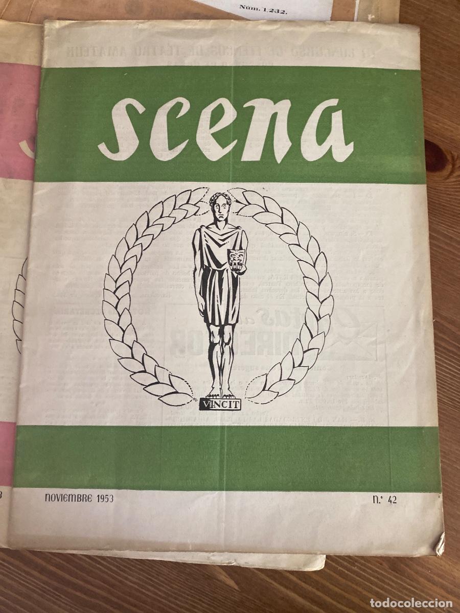 Coleccionismo de revistas y peri&oacute;dicos: SCENA. BOLET&Iacute;N DE FOMENTO DEL ESPECT&Aacute;CULO SELECTO Y DEL TEATRO ASOCIACI&Oacute;N. N&ordm; 42 NOV 1953
