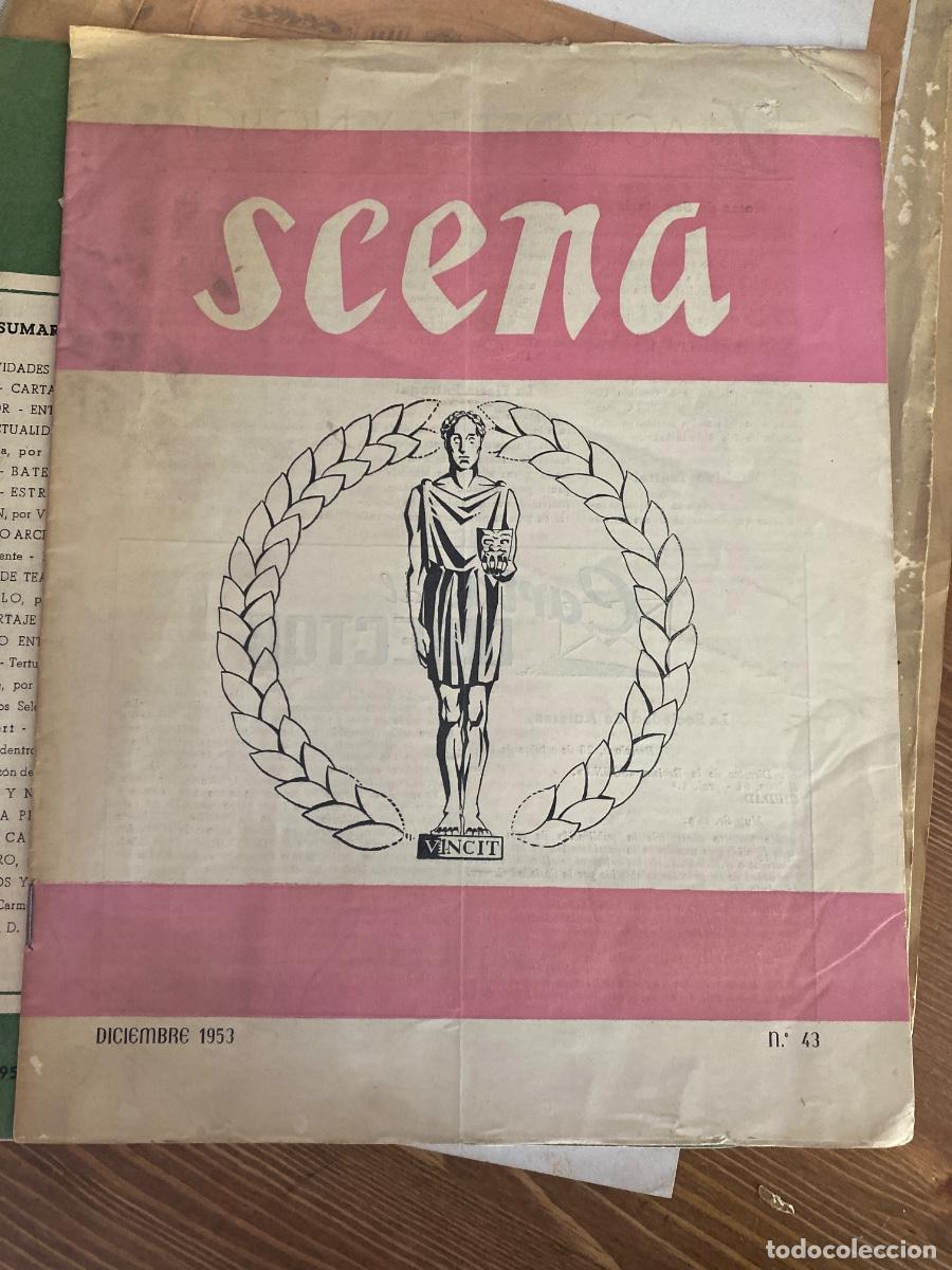 Coleccionismo de revistas y peri&oacute;dicos: SCENA. BOLET&Iacute;N DE FOMENTO DEL ESPECT&Aacute;CULO SELECTO Y DEL TEATRO ASOCIACI&Oacute;N. N&ordm; 43 DIC 1953