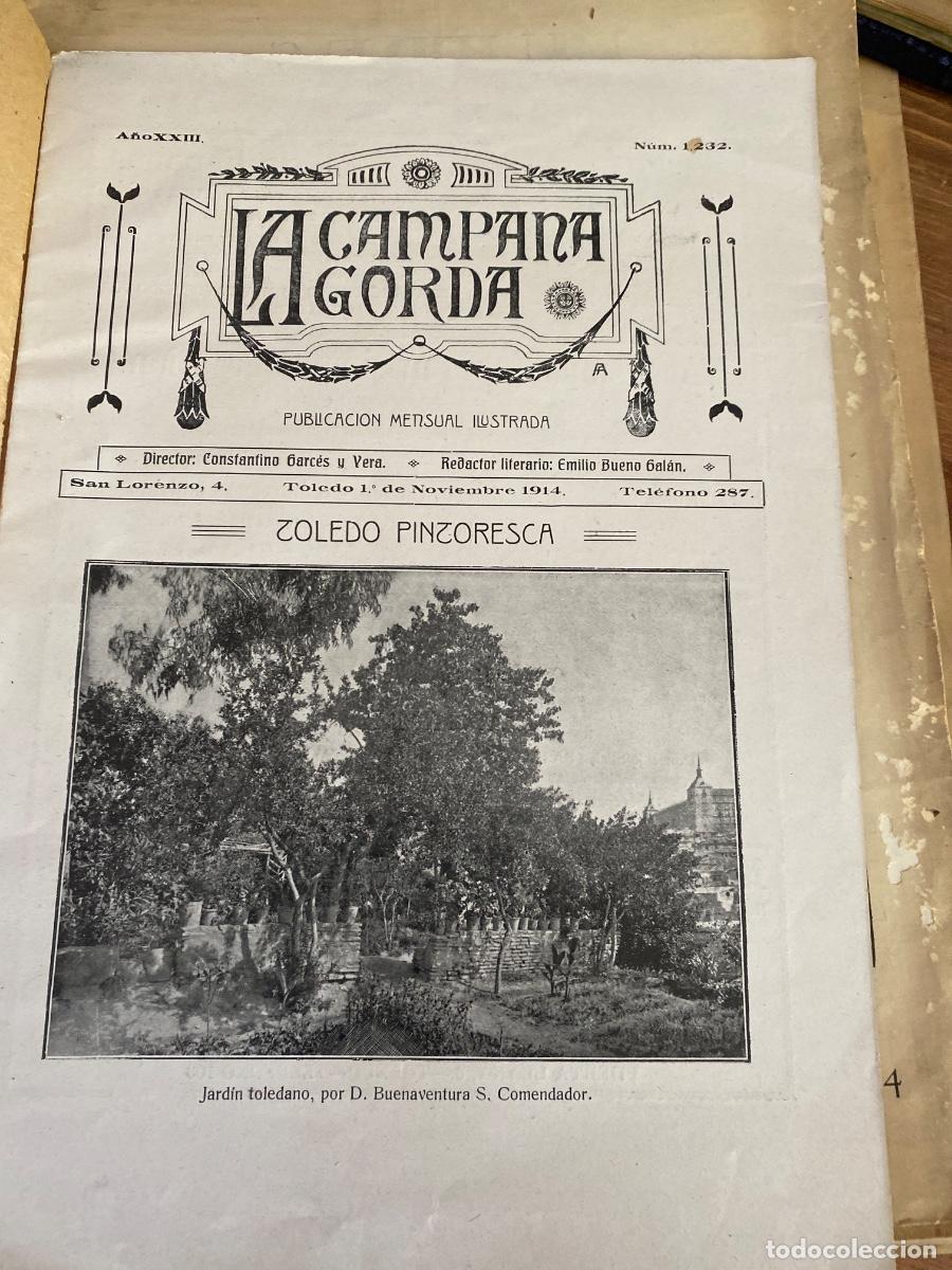 Coleccionismo de revistas y peri&oacute;dicos: LA CAMPANA GORDA 1 NOVIEMBRE 1914 publicaci&oacute;n mensual ilustrada. escolar Fernandez Jimenez