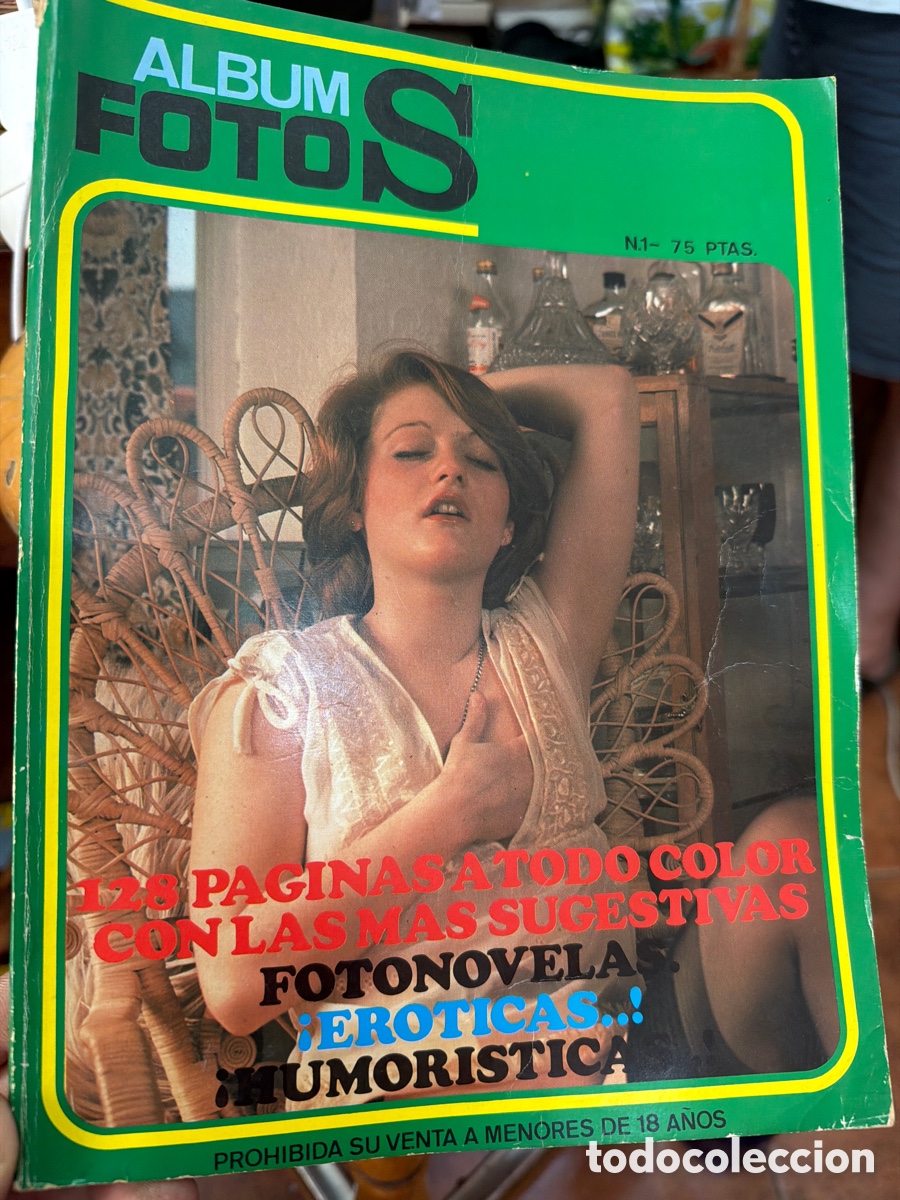 Coleccionismo de revistas y peri&oacute;dicos: &Aacute;lbum fotos er&oacute;tica.edicion espa&ntilde;ola 128 p&aacute;ginas a todo color.fotonovela er&oacute;tica humor&iacute;stica.1978