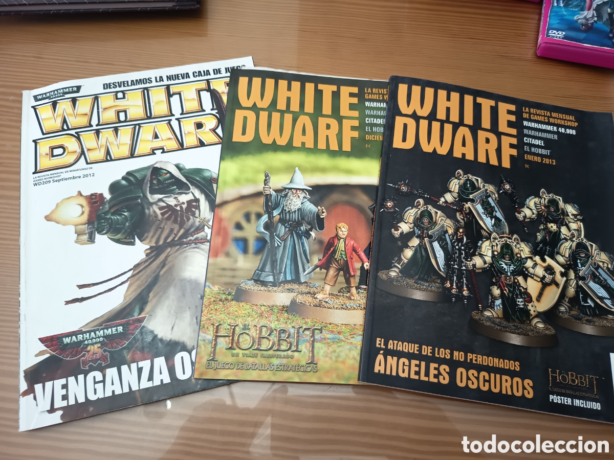 Coleccionismo de revistas y peri&oacute;dicos: Lote de 3 revistas de White Dwarf Espa&ntilde;a
