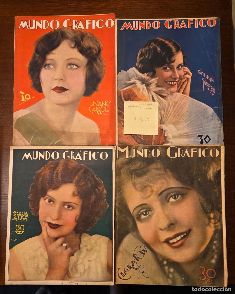 Coleccionismo de revistas y peri&oacute;dicos: Revista Mundo Gr&aacute;fico 1925/33