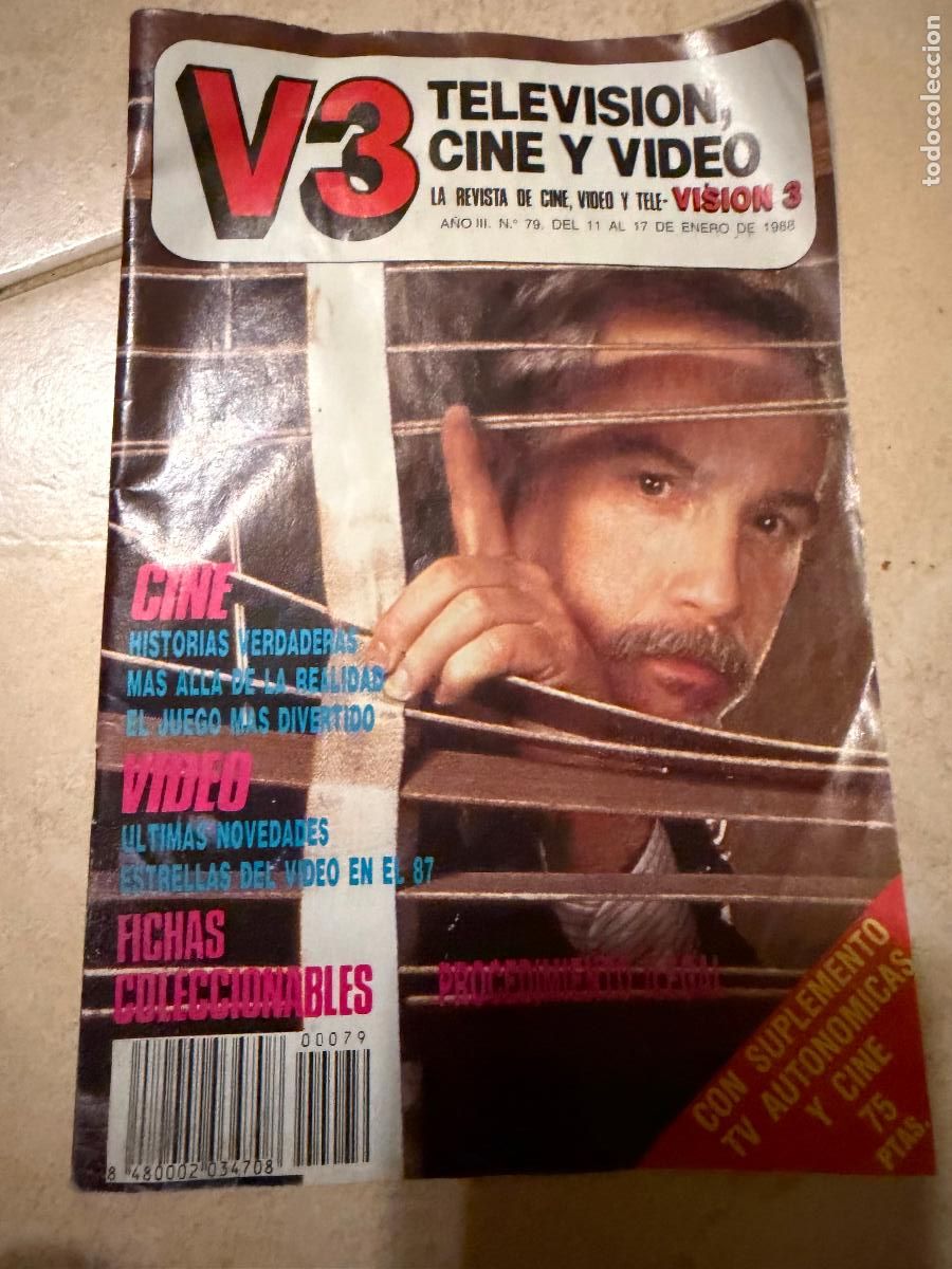 Coleccionismo de revistas y peri&oacute;dicos: Revista v3 n. 79 1988
