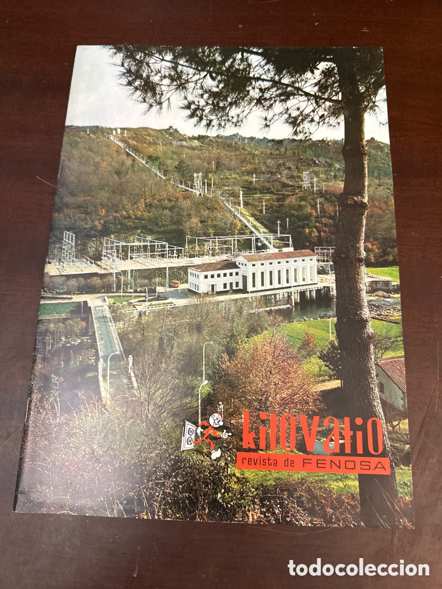 Coleccionismo de revistas y peri&oacute;dicos: KILOVATIO REVISTA DE FENOSA N&deg; 18 LA CORU&Ntilde;A 1968
