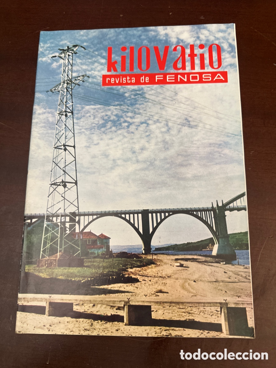 Coleccionismo de revistas y peri&oacute;dicos: KILOVATIO REVISTA DE FENOSA N&deg; 3 LA CORU&Ntilde;A 1964