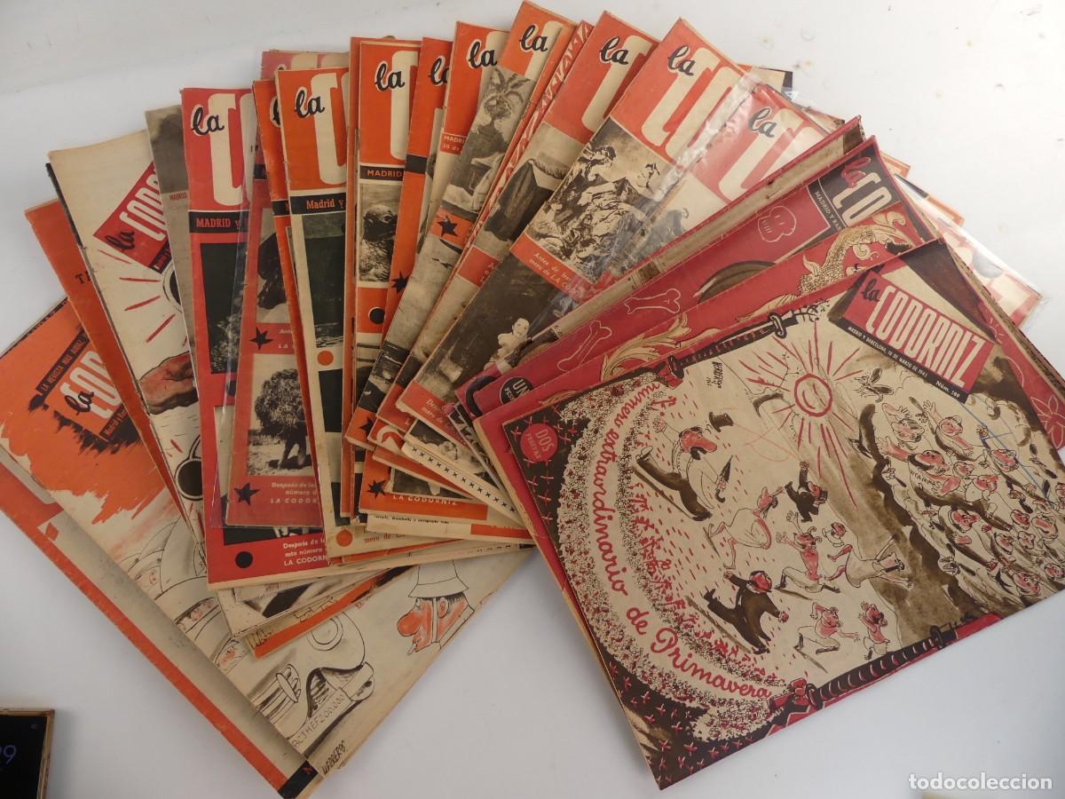Colecionismo de Revistas e Jornais: COLECCION LOTE DE 29 NUMEROS DE LA REVISTA LA CODORNIZ