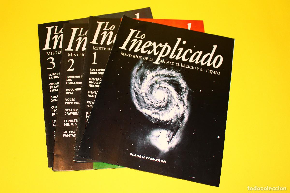 Collectionnisme de Revues et Journaux: LOTE 4 Fasc&iacute;culos | LO INEXPLICADO | Fasc&iacute;culo de Introducci&oacute;n + N&uacute;meros 1, 2 y 3 - A&ntilde;o 1994