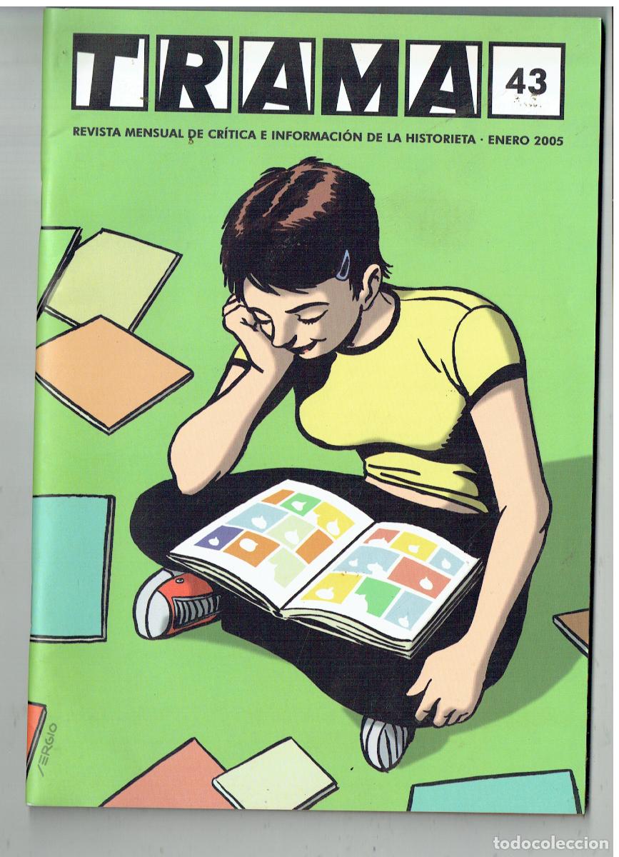 Coleccionismo de revistas y peri&oacute;dicos: TRAMA 43. REVISTA DE CR&Iacute;TICA E INFORMACION DE LA HISTORIETA. ENERO, 2005. (B/48.3 RUM)